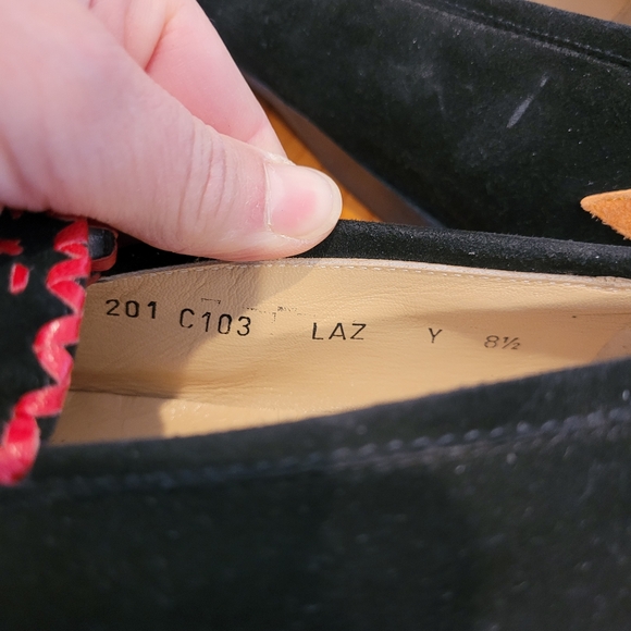 Warren Edwards Beaded Suede Flats - Picture 9 of 10